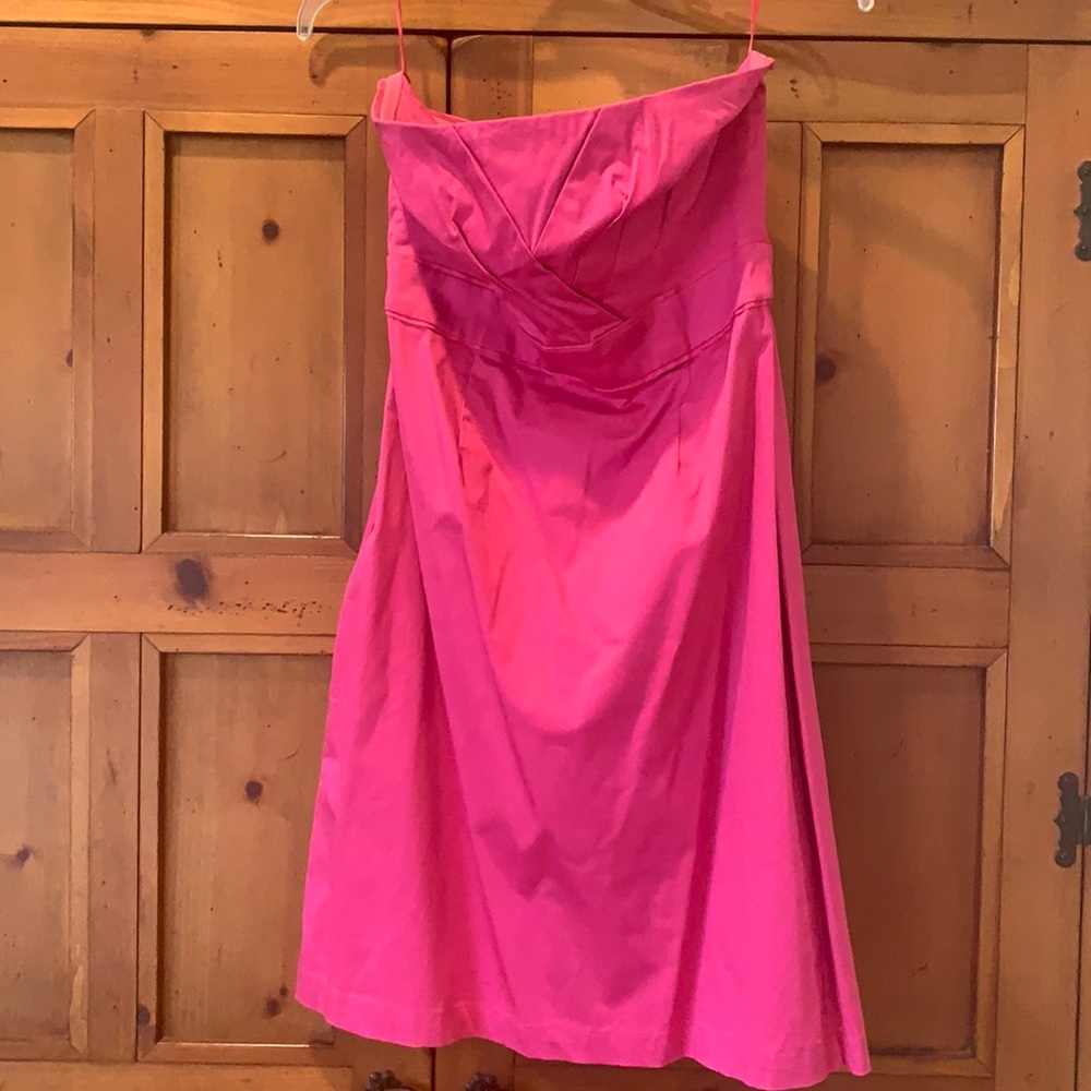 NY and Company pink strapless dress
